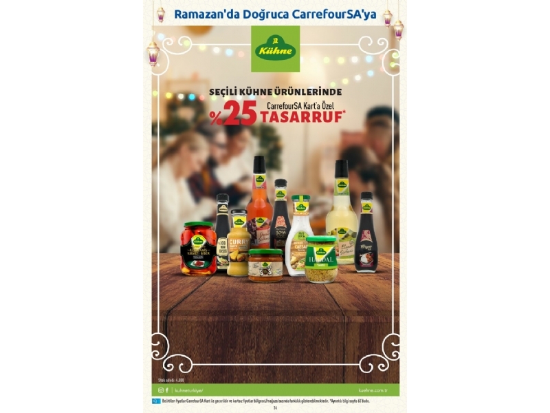 CarrefourSA 22 Mart - 6 Nisan Katalou - 36