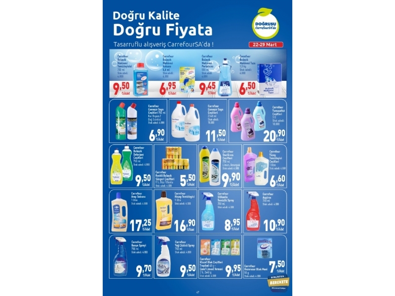 CarrefourSA 22 Mart - 6 Nisan Katalou - 47