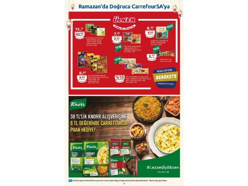 CarrefourSA 22 Mart - 6 Nisan Katalou - 38