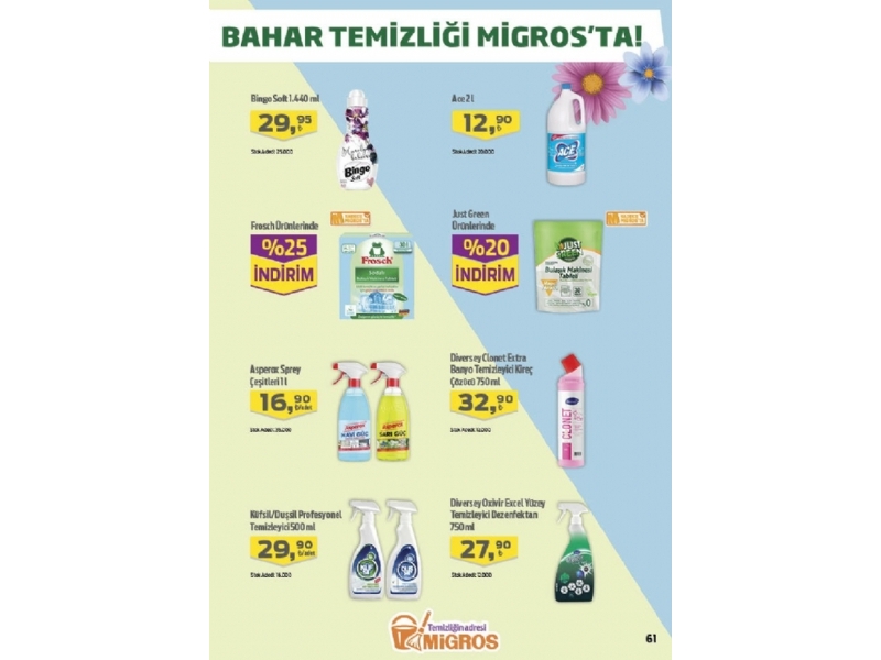 Migros 31 Mart - 20 Nisan Migroskop - 61