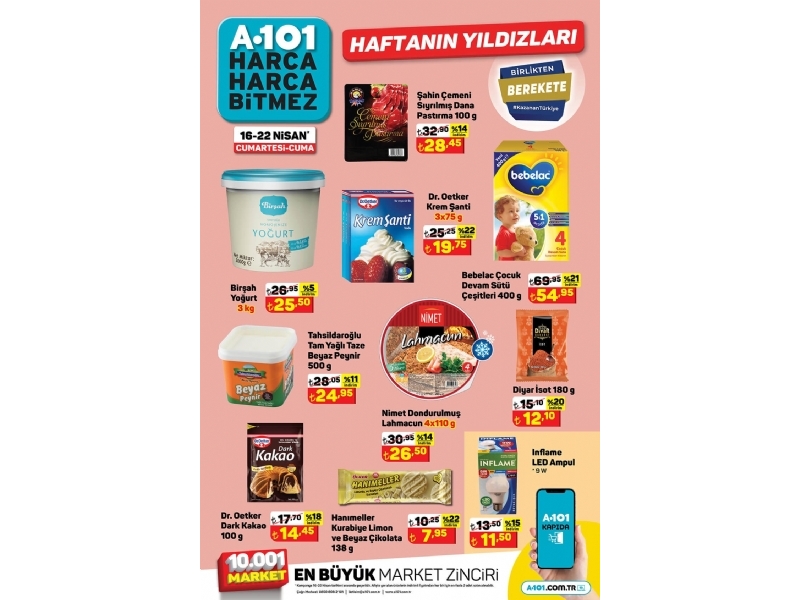 A101 16 - 22 Nisan Haftann Yldzlar - 1