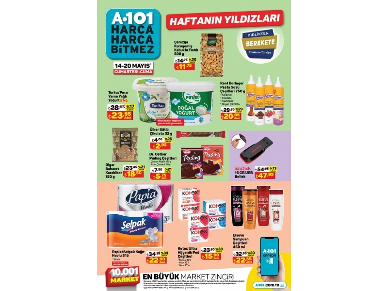 A101 14 - 20 Mays Haftann Yldzlar - 1