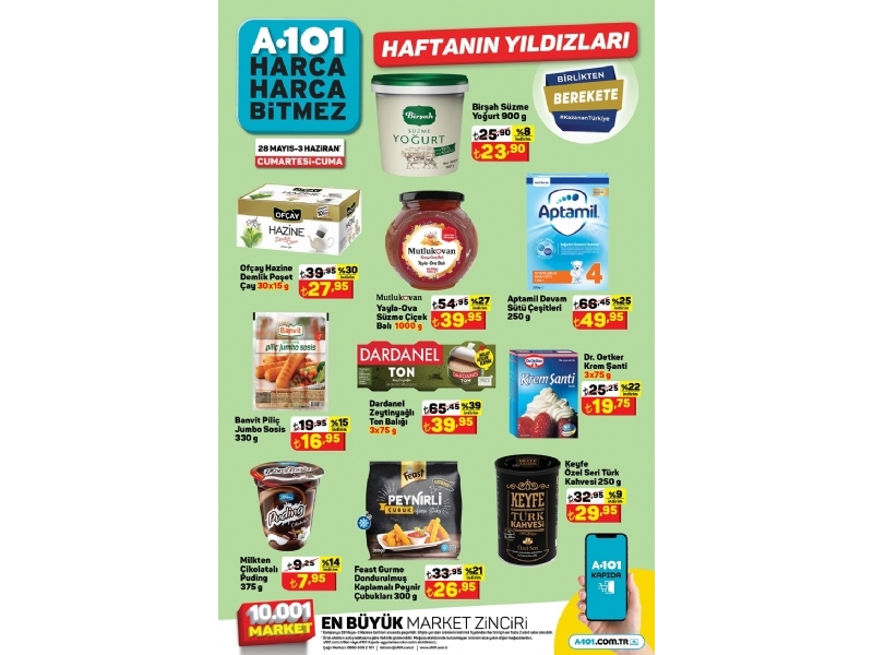 A101 28 Mays - 3 Haziran Haftann Yldzlar - 1