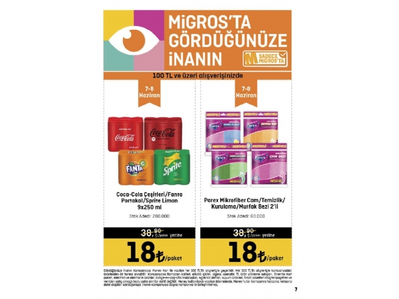 Migros 26 Mays - 8 Haziran Migroskop - 7