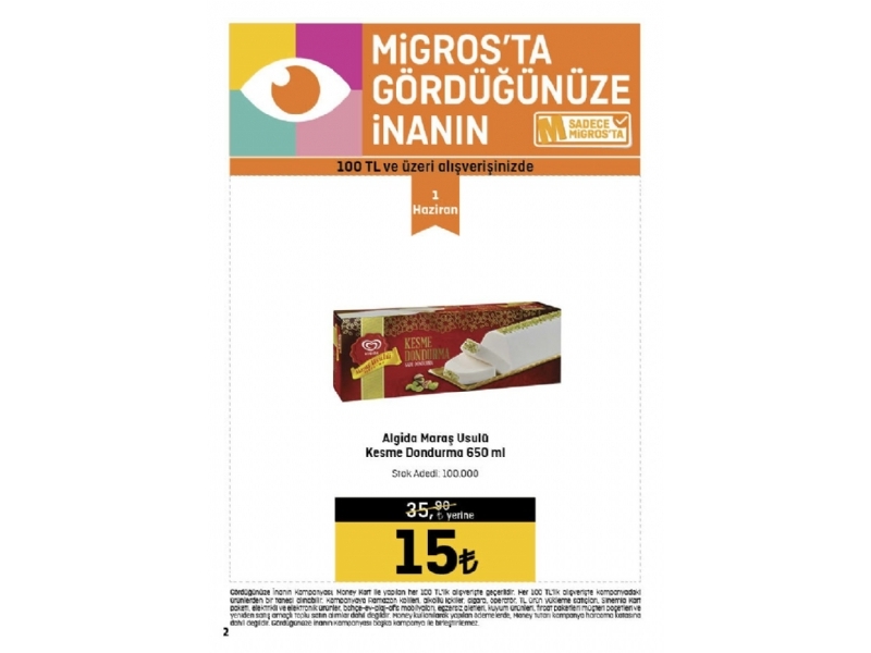 Migros 26 Mays - 8 Haziran Migroskop - 2