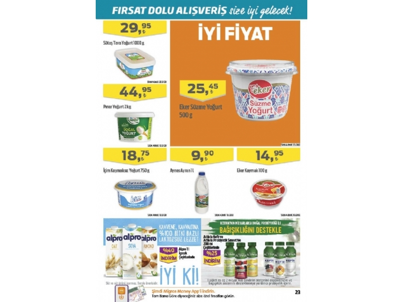 Migros 26 Mays - 8 Haziran Migroskop - 23