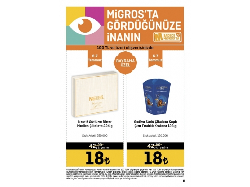 Migros 23 Haziran - 6 Temmuz Migroskop - 11