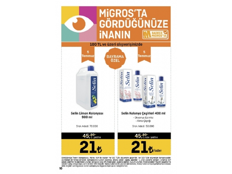 Migros 23 Haziran - 6 Temmuz Migroskop - 10