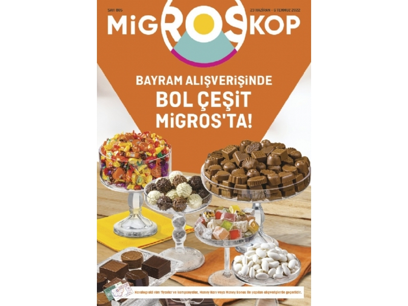 Migros 23 Haziran - 6 Temmuz Migroskop - 1