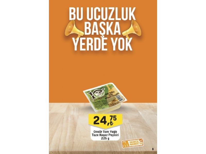 Migros 21 Temmuz - 3 Austos Migroskop - 3