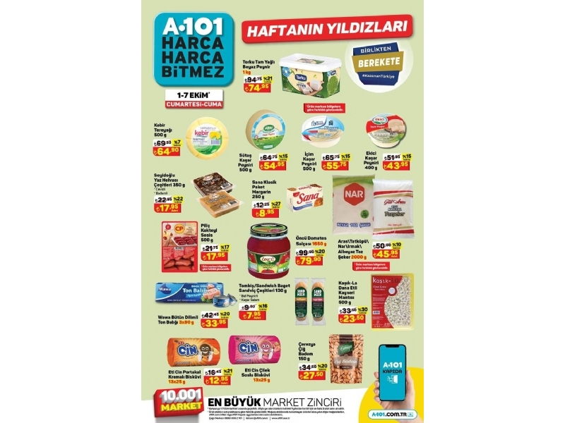 A101 1 - 7 Ekim Haftann Yldzlar - 2