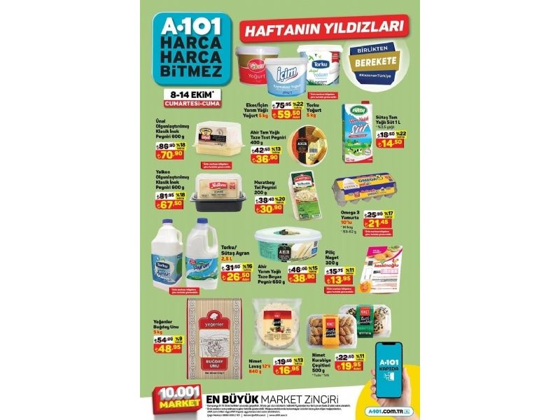 A101 8 - 14 Ekim Haftann Yldzlar - 2