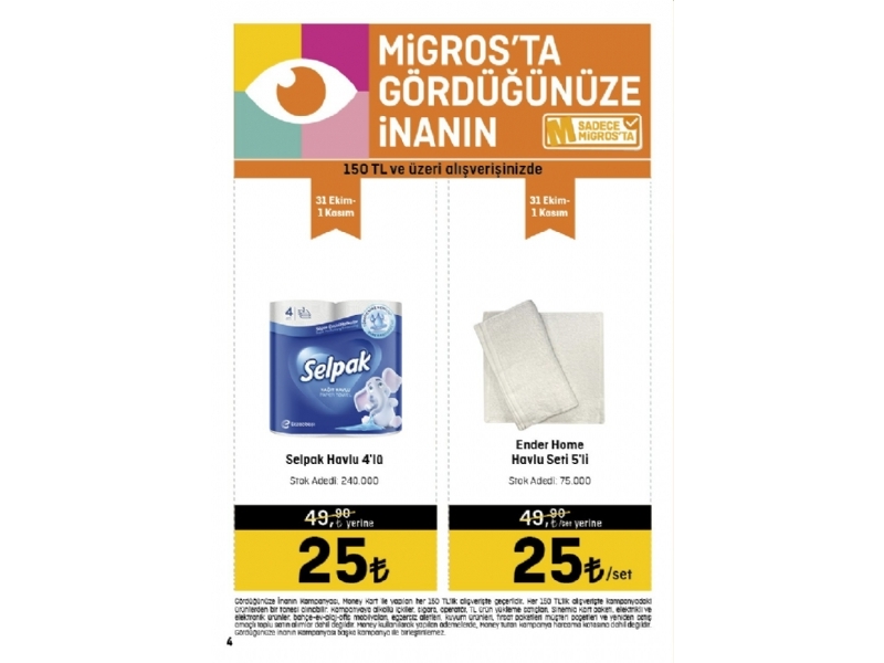 Migros 27 Ekim - 9 Kasm Migroskop - 63