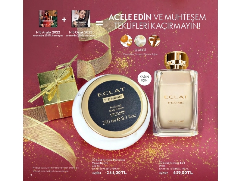 Oriflame Ylba 2022 - 2