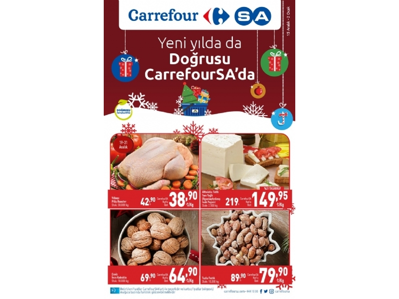 CarrefourSA 15 Aralk - 2 Ocak Ylba Katalou - 1