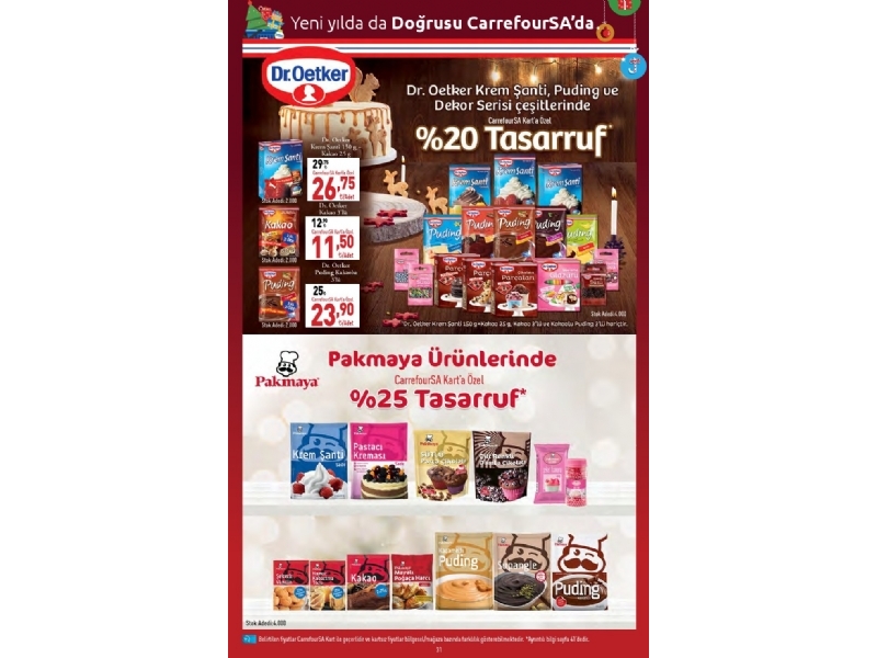 CarrefourSA 15 Aralk - 2 Ocak Ylba Katalou - 31