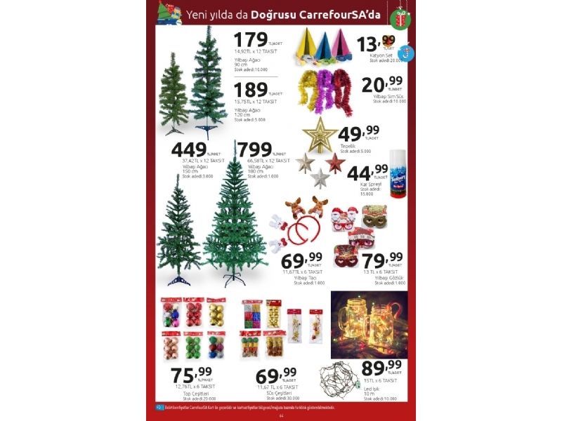 CarrefourSA 15 Aralk - 2 Ocak Ylba Katalou - 64