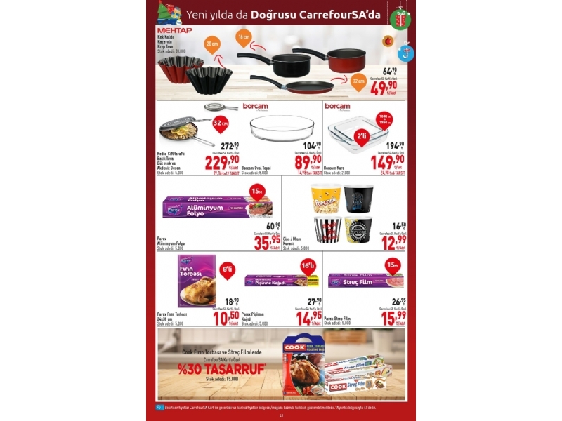 CarrefourSA 15 Aralk - 2 Ocak Ylba Katalou - 43