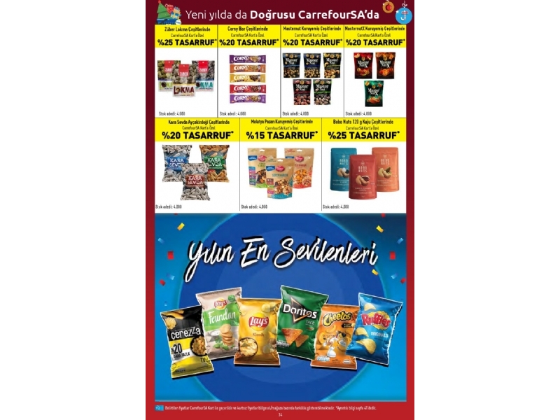 CarrefourSA 15 Aralk - 2 Ocak Ylba Katalou - 34