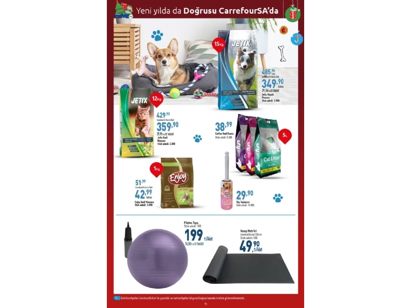 CarrefourSA 15 Aralk - 2 Ocak Ylba Katalou - 75