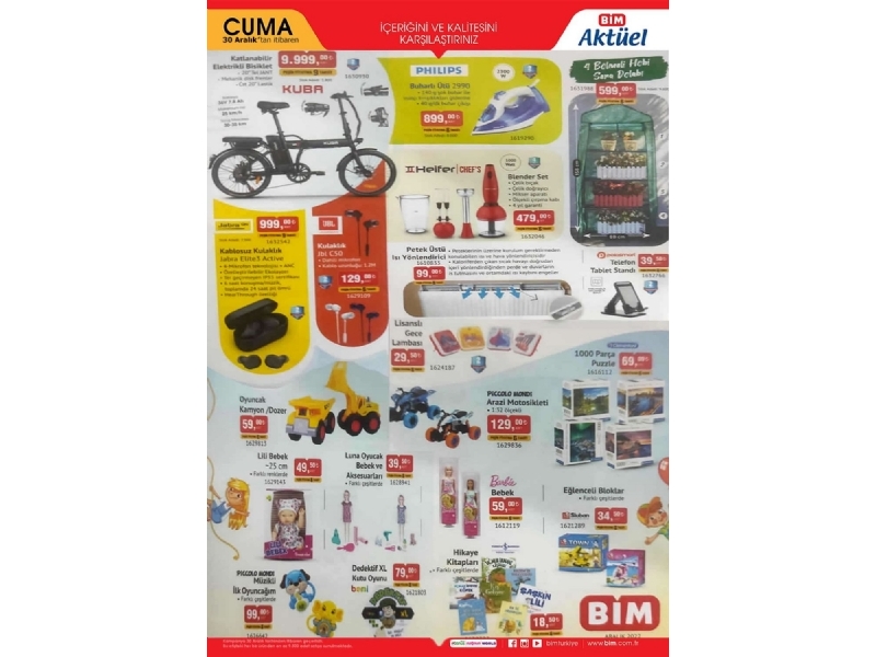 Bim 30 Aralk Aktel rnleri - 1