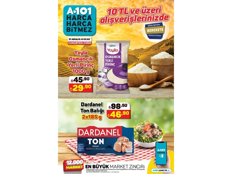 A101 31 Aralk - 6 Ocak Haftann Yldzlar - 2
