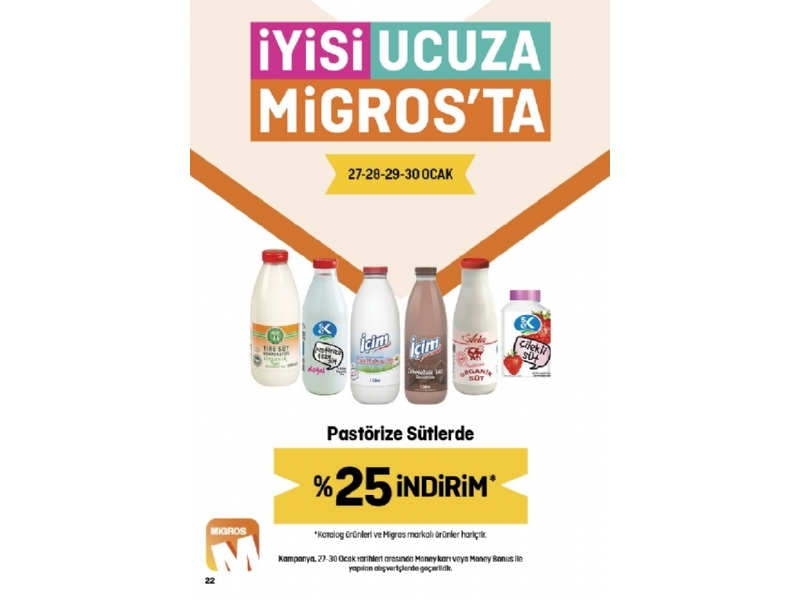 Migros 19 Ocak - 1 ubat Migroskop Dergisi - 22