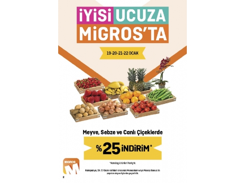 Migros 19 Ocak - 1 ubat Migroskop Dergisi - 2