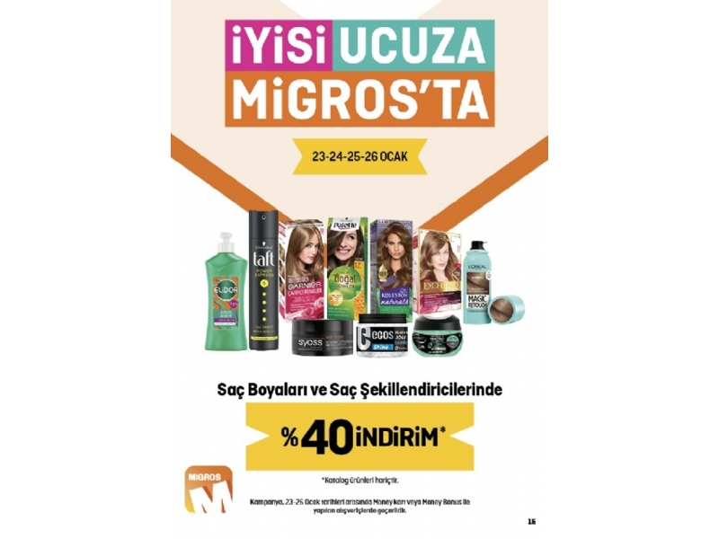 Migros 19 Ocak - 1 ubat Migroskop Dergisi - 15