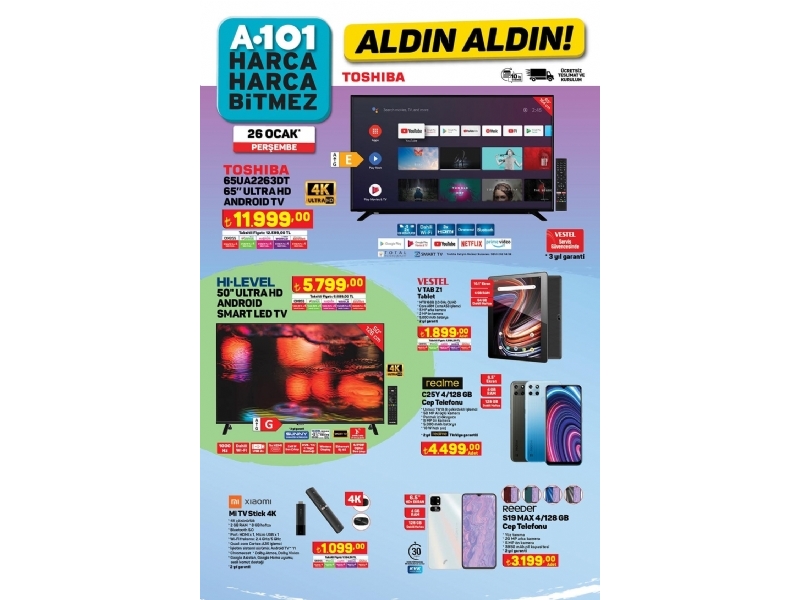 A101 26 Ocak Aldn Aldn - 1