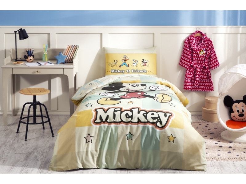 zdilek Mickey Mouse Nevresim Takm