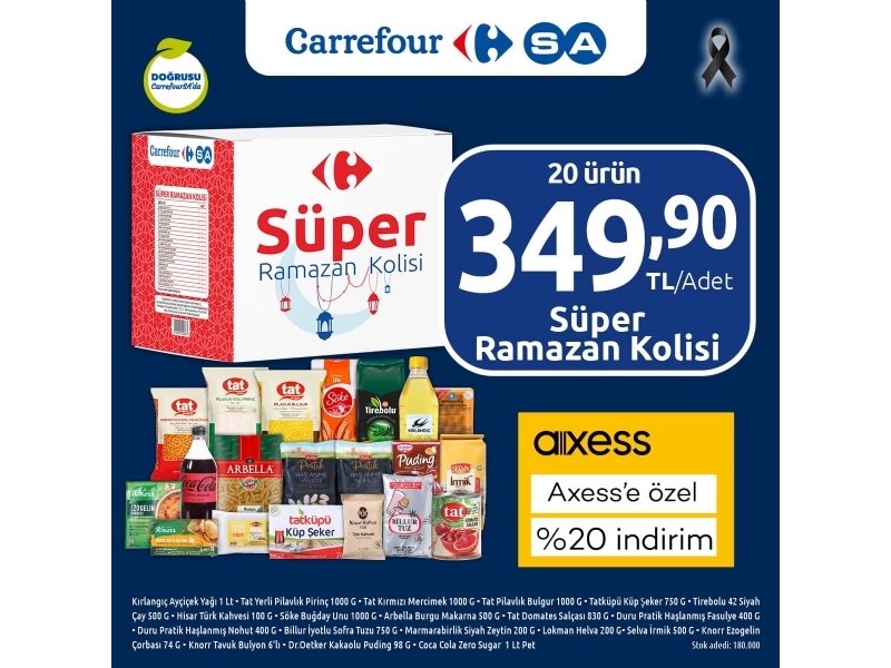 CarrefourSa Sper Ramazan Kolisi