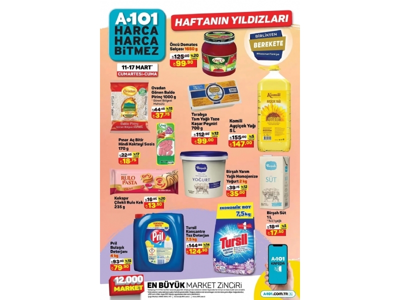 A101 11 - 17 Mart Haftann Yldzlar - 1