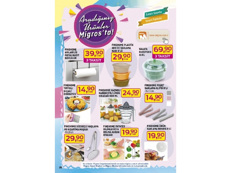 Migros 16  Mart - 5 Nisan Migroskop - 101