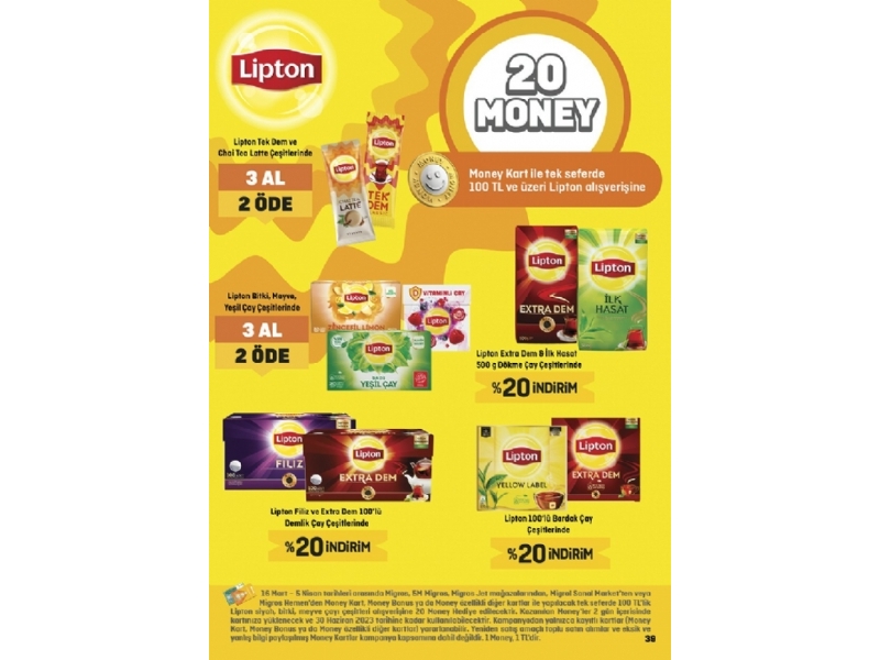 Migros 16  Mart - 5 Nisan Migroskop - 39