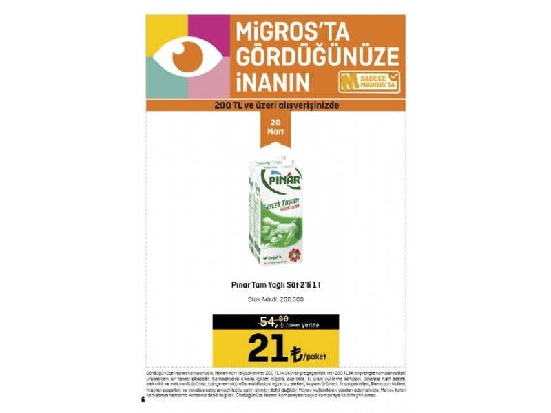 Migros 16  Mart - 5 Nisan Migroskop - 87