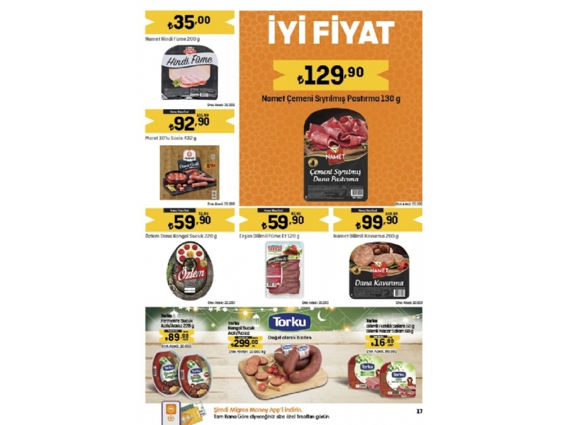 Migros 16  Mart - 5 Nisan Migroskop - 17