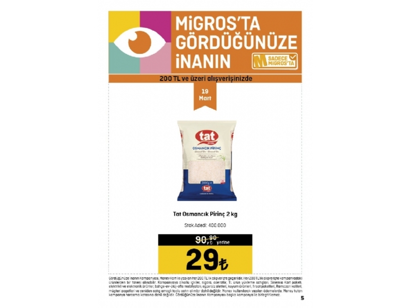 Migros 16  Mart - 5 Nisan Migroskop - 6