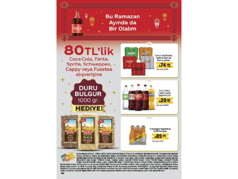 Migros 16  Mart - 5 Nisan Migroskop - 40