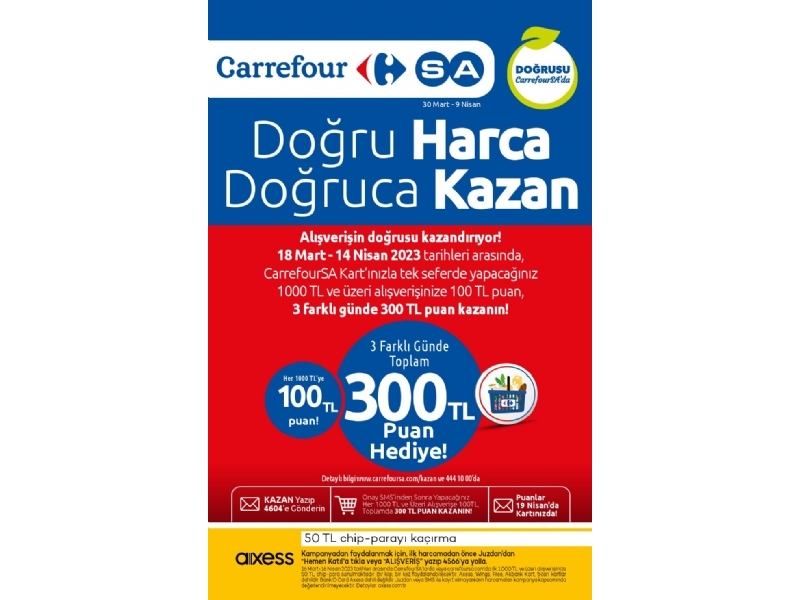CarrefourSA 30 Mart - 9 Nisan Katalou - 1