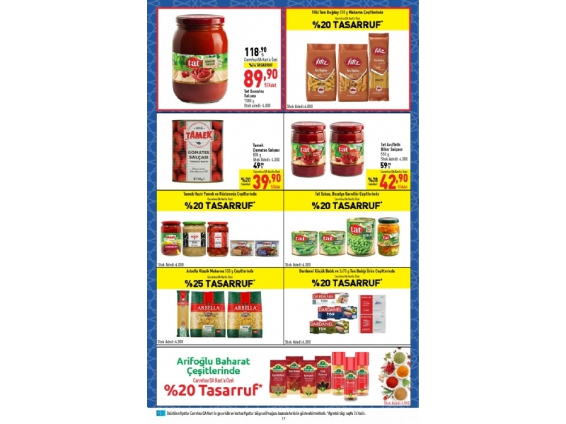 CarrefourSA 30 Mart - 9 Nisan Katalou - 19