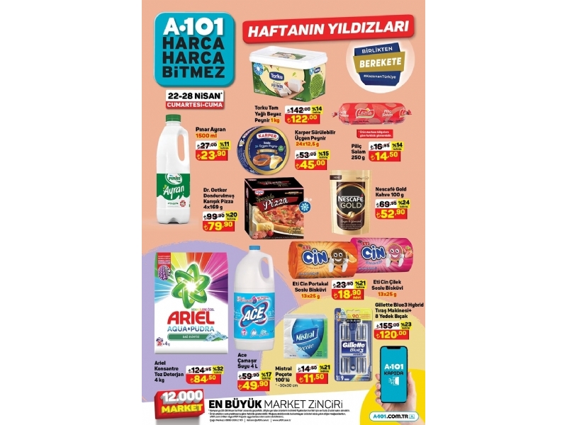 A101 22 - 28 Nisan Haftann Yldzlar - 1