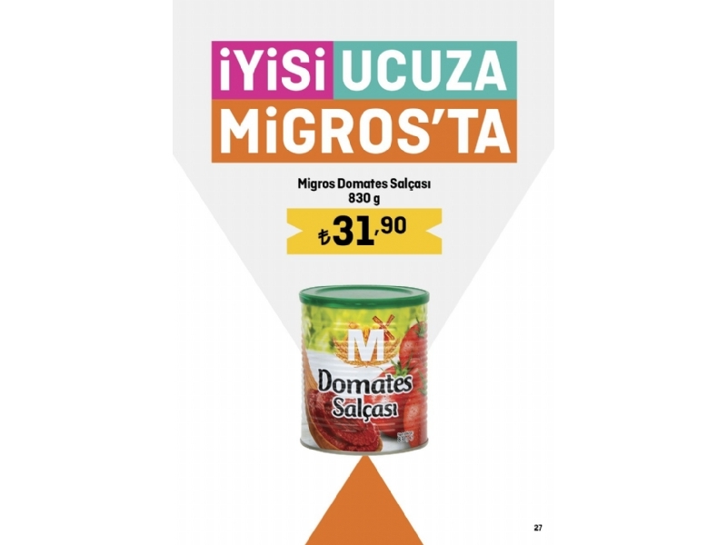 Migros 20 Nisan - 3 Mays Migroskop - 27