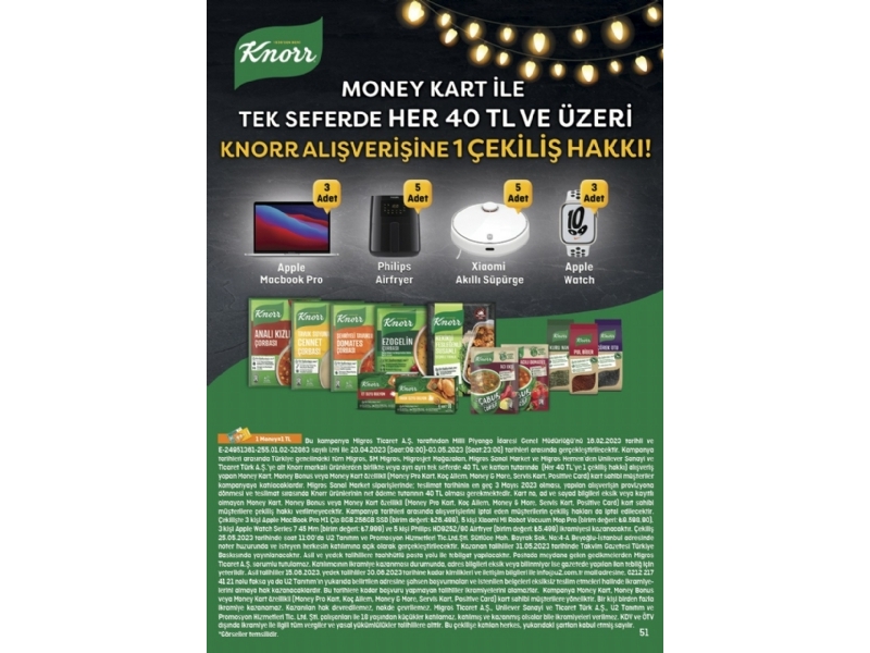 Migros 20 Nisan - 3 Mays Migroskop - 51