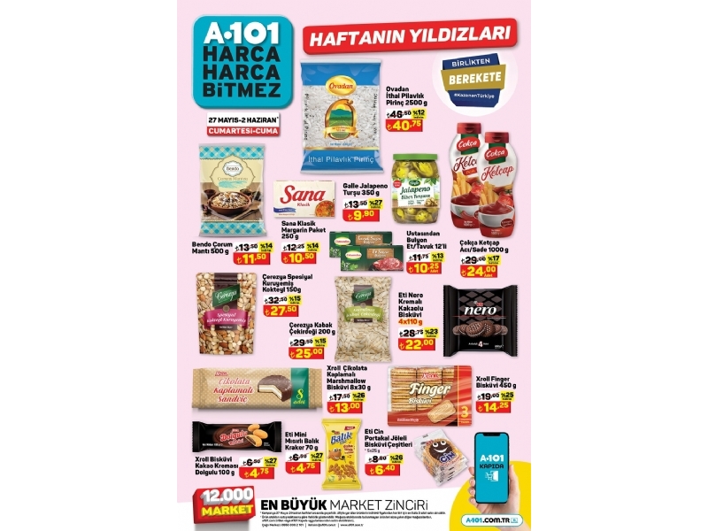 A101 27 Mays - 2 Haziran Haftann Yldzlar - 2