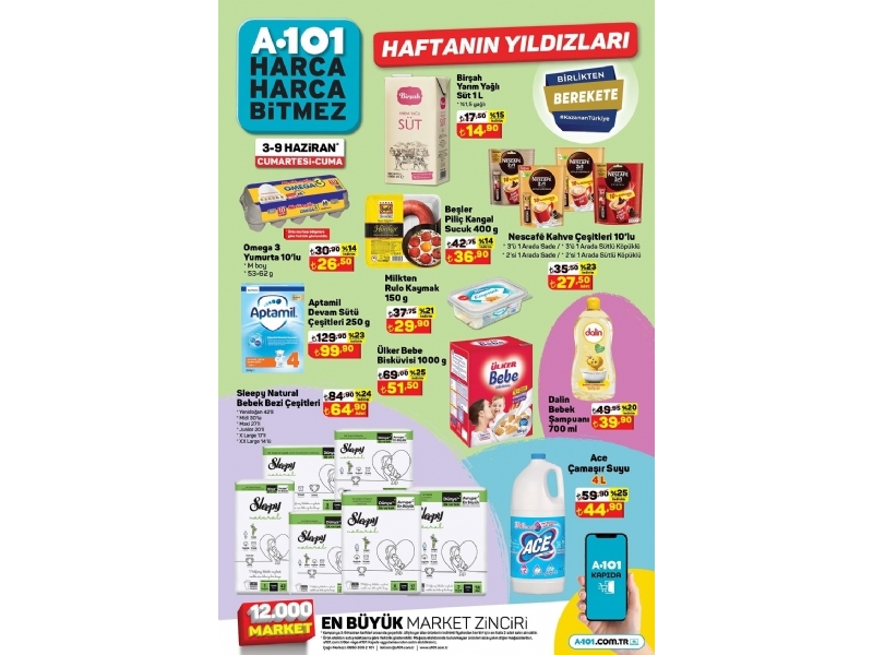 A101 3 - 9 Haziran Haftann Yldzlar - 1