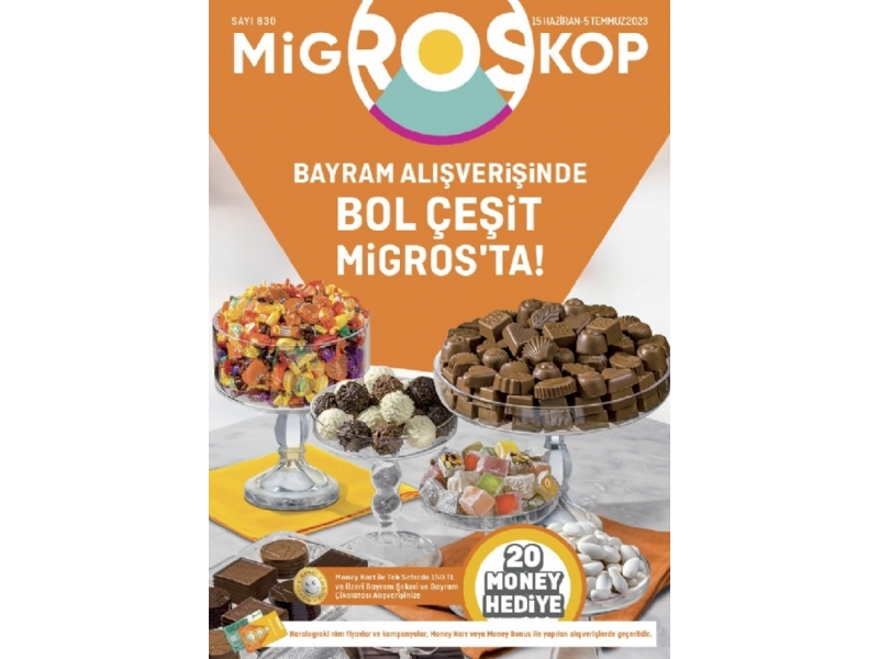 Migros 15 Haziran - 5 Temmuz Migroskop - 1