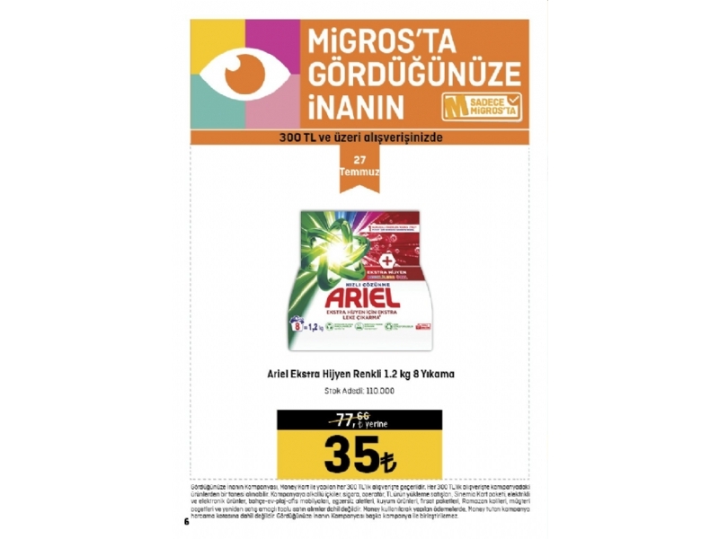 Migros 20 Temmuz - 2 Austos Migroskop - 6