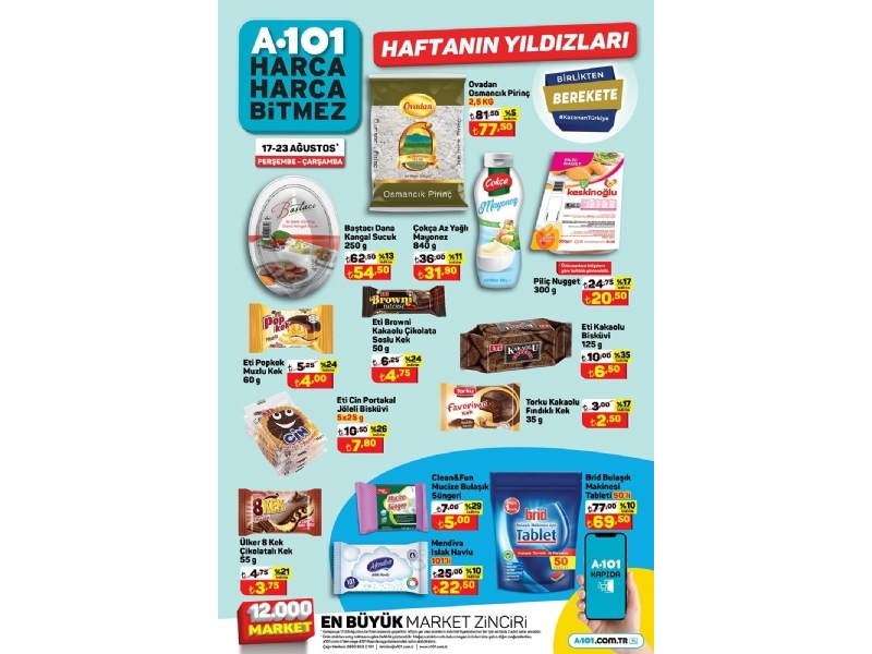 A101 19 - 25 Austos Haftann Yldzlar - 2