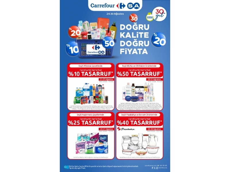 CarrefourSA 24 - 30 Austos Katalou - 1